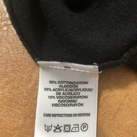 DKNYC  Black shawl/sweater. Lightweight, flowy. - Picture 4 of 5